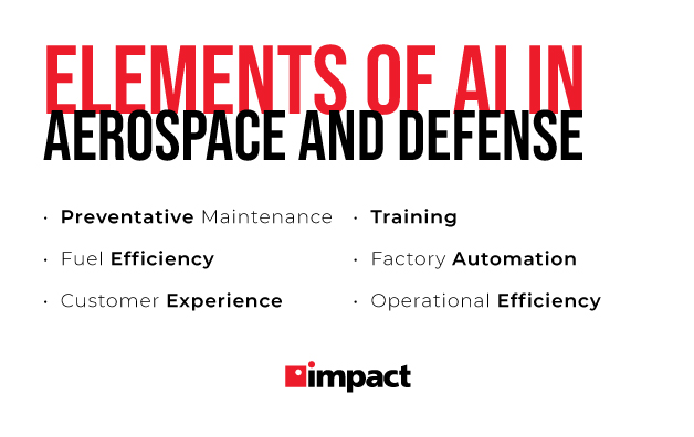 elements of ai in aerospace and defense