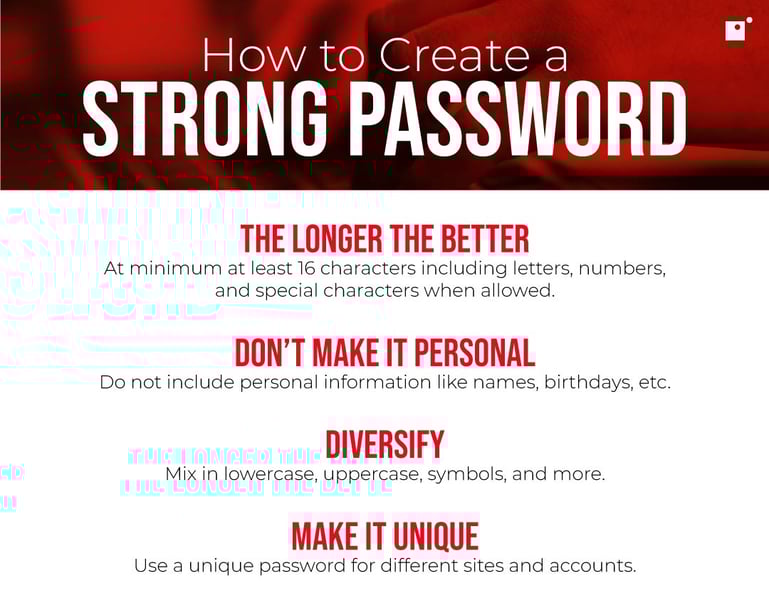 how to create a strong password
