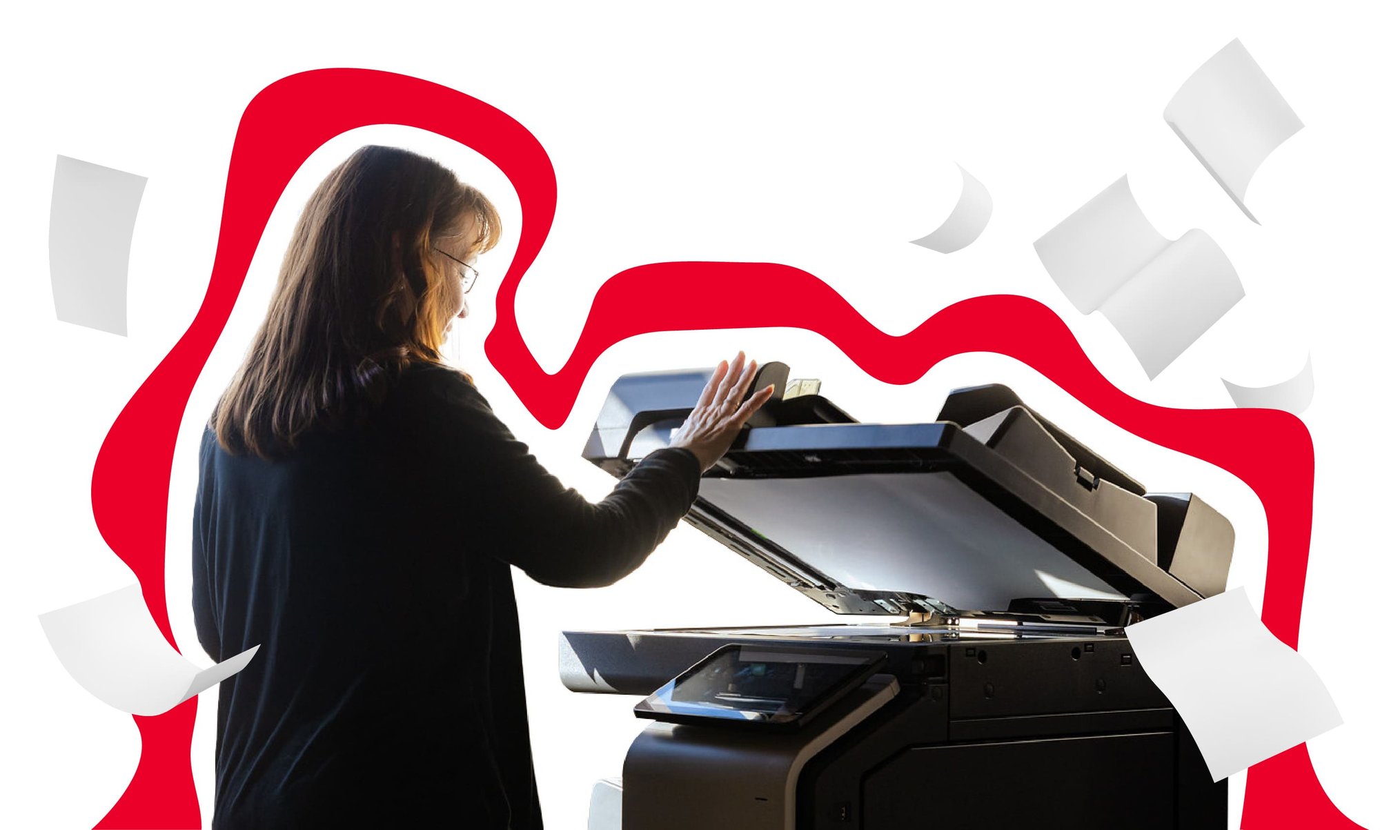 Printer lady 2